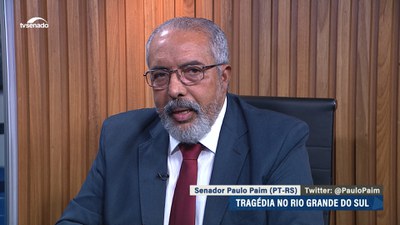 Paulo Paim diz que serão necessários muitos bilhões de reais para reconstruir o Rio Grande do Sul